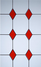 3 Drop Diamond Red